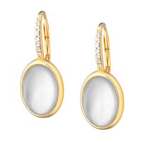 Pendientes Marcello Pane Mujer in Plata ORGM 049 BIANCO - ORGM 049 BIANCO